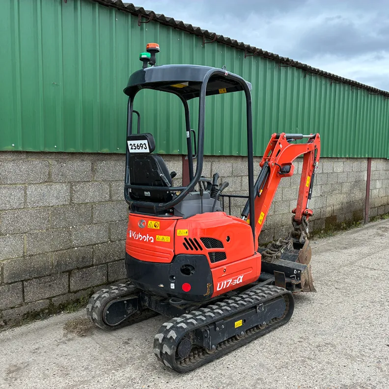 1.5T Excavator Kubota U17-3a 2023